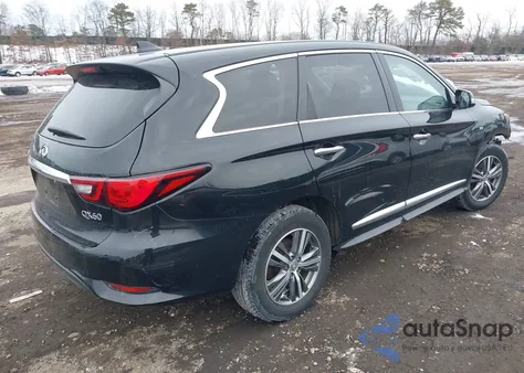 2020 Infiniti Qx60 Pure Awd z USA, uszkodzony, nr VIN 5N1DL0MM9LC522999